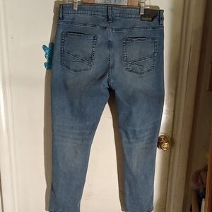 Men's blue jeans size 36 - 30 good condition blue. Very good stretch.